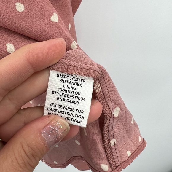 Tank Top Lace liner Large Polka Dot - Picture 3 of 7